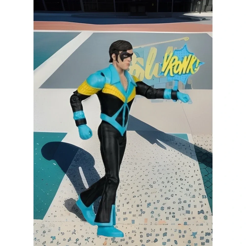 DC Nightwing Comic McFarlane Toys DC Retro Wave 10 Batman 1966 Action Figure New